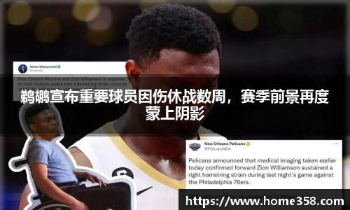 鹈鹕宣布重要球员因伤休战数周，赛季前景再度蒙上阴影